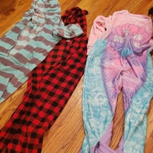 3 onsie pajamas